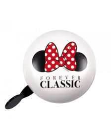 Claxon retro Seven Minnie-Forever Classic pentru bicicleta, alb