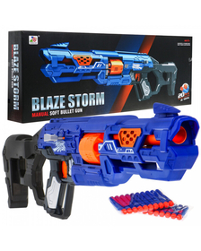 Arma de jucarie Blaze Storm, pusca manuala cu 20 gloante