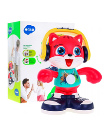 Pisica DJ interactiva si educativa 3 moduri de joc si lectii de dans, Hola