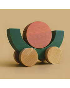 Jucarie din lemn - Masina cu cilindru