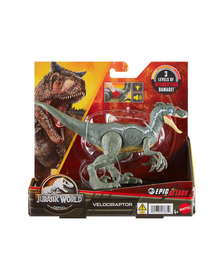 JURASSIC WORLD EPIC ATTACK DINOZAUR VELOCIRAPTOR