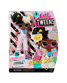 Papusa LOL Surprise Tweens S2, Gracie Skates cu 15 surprize