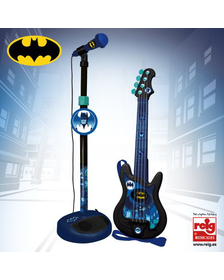Set chitara si microfon Batman