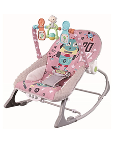 Scaunel balansoar Chipolino Baby Spa pink