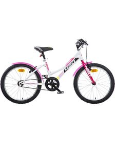 Bicicleta copii Dino Bikes 20" MTB fete Sport alb