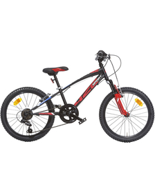 Bicicleta copii Dino Bikes 20" MTB baieti, Sport, negru, cu 6 viteze si suspensie