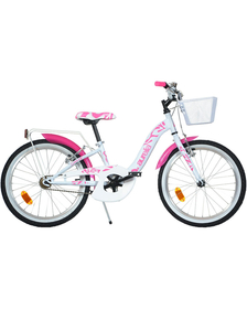 Bicicleta copii Dino Bikes 20" City Smarty alb