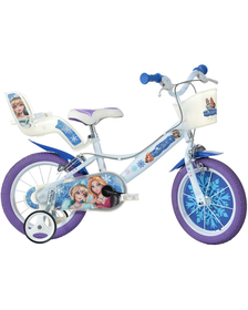 Bicicleta copii Dino Bikes 14" Snow Queen