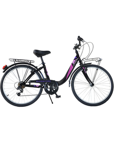 Bicicleta Dino Bikes 26" City Summertime negru