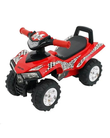 Quad premergator Ride-On Baby Mix, Rosu