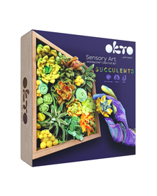 Set creatie Wood &amp; Craft - Succulents, 21*21cm - Energy