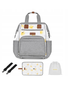 Rucsac multifunctional mamici Astrid, Skiddou, Vanilla delight, Galben