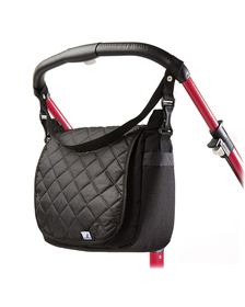 Geanta matlasata pentru carucior Caretero Black