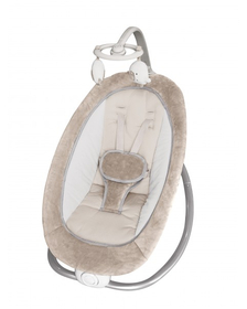 Leagan bebelusi cu carusel Bo Jungle 0-9 kg bej
