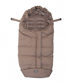 Sac de dormit pentru carucior BO Jungle Taupe cu interior fleece