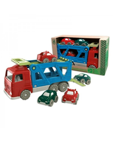Set Camion Androni transportor de masini cu patru masinute