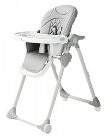 Scaun de masa pentru copii Bo Jungle Wheely Gri
