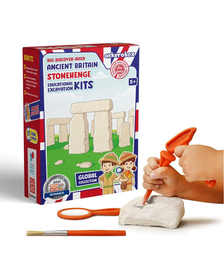 Arkerobox - Set arheologic educational si puzzle 3D, Marea Britanie antica, Stonehenge