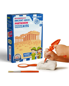 Arkerobox - Set arheologic educational si puzzle 3D, Grecia antica, Parthenon