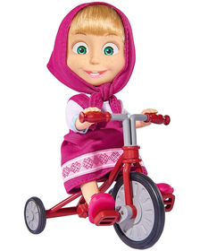 Papusa Masha cu tricicicleta, 12