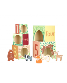 Cuburi de stivuit, Orange Tree Toys