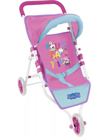 Carucior pentru papusi Saica Jogger Peppa Pig