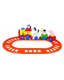 Trenulet bebe RS Toys cu ferma