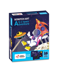 Set creativ de razuit - Aventuri in spatiu