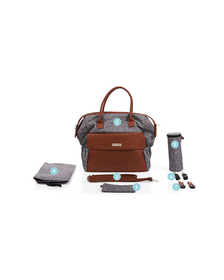 Geanta Jetset Graphite Grey Abc Design