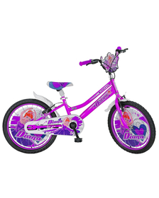 Bicicleta copii 16", MITO Diana, varsta 4-6 ani, violet