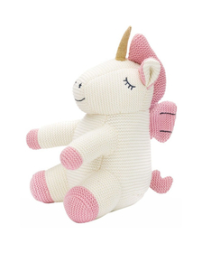 Jucarie moale Unicorn crosetat 33 cm Fillikid