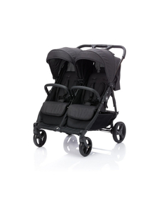 Carucior pentru gemeni Duo complet black Fillikid