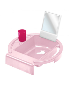 Organizator baie Kiddy's Wash Thender rose white Rotho baby-design
