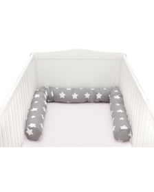 Protectie laterale pentru pat lemn 190 cm Star grey Fillikid