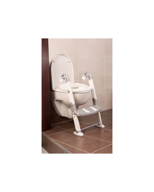 Scara cu reductor WC si olita White silver grey Kidskit rotho-babydesign