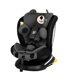Scaun Auto Tweety Plus DELUXE BUF BOOF UrsBlack cu Isofix rotativ 360 grade 0 36 kg