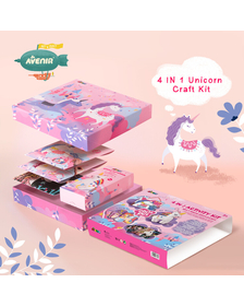 Set creativ 4 in 1 - Unicorni