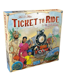 Joc de societate Ticket to Ride Map Collection India & Swiss, limba engleza