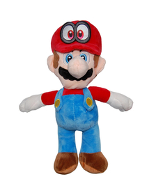 Jucarie din plus Mario cu sapca rosie, 30 cm