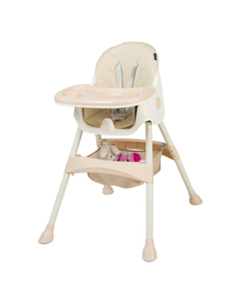 Scaun de masa 2 in 1 Juju Eat&Smile, Beige