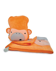 Set perna si pled Trunki SnooziHedz Monkey