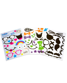 Set autocolante in relief TRUNKI (3 coli)
