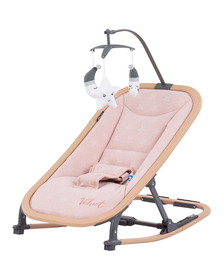 Scaunel balansoar Chipolino Velvet rose water wood