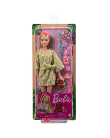 BARBIE SET DE JOACA CU ACCESORII PAPUSA BARBIE O ZI LA SPA