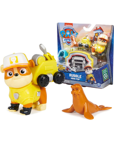 Figurina Paw Patrol Big Truck Hero Pups - Rubble