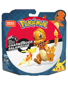 POKEMON MEGA CONSTRUX SET DE CONSTRUCTIE CHARMANDER SALAMECHE 180 PIESE