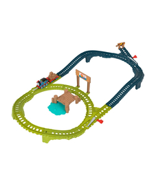 THOMAS SET DE JOACA CU LOCOMOTIVA PUSH ALONG THOMAS SI ACCESORII