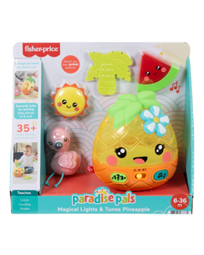 FISHER PRICE ANANAS CU SUNETE SI LUMINI