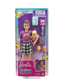 BARBIE PAPUSA SKIPPER FIRST JOBS BABYSITTER PAPUSA SATENA