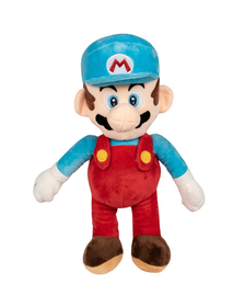 Jucarie din plus Mario Ice (sapca bleu), Super Mario, 36 cm